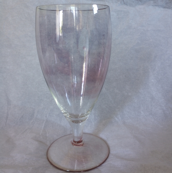 Fine Italian Crystal Water Goblets - Set of 4